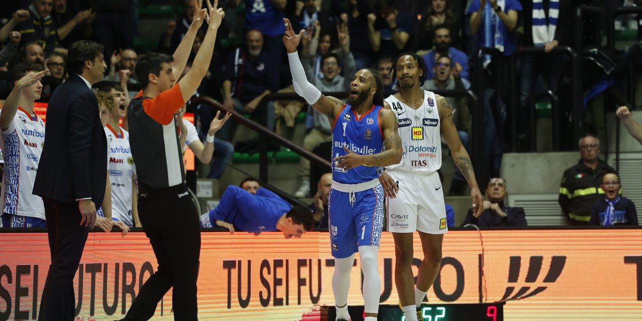 BM ON LBA/REAZIONE TREVISO, BANKS, ELLIS E IROEGBU TRAVOLGONO UNA SPENTA TRENTO (85-76) – DI MASSIMO FURLANI