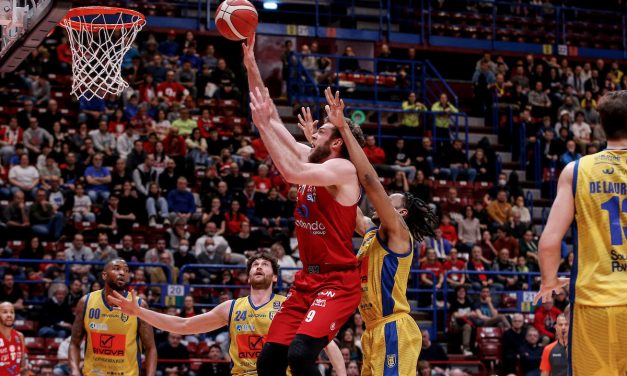 BM ON LBA/ L’OLIMPIA REGOLA SCAFATI E SI REGALA LA POSSIBILITA’ DI ALLUNGARE IN CLASSIFICA. FINISCE 89-80.- DI MATTEO BRIOLINI