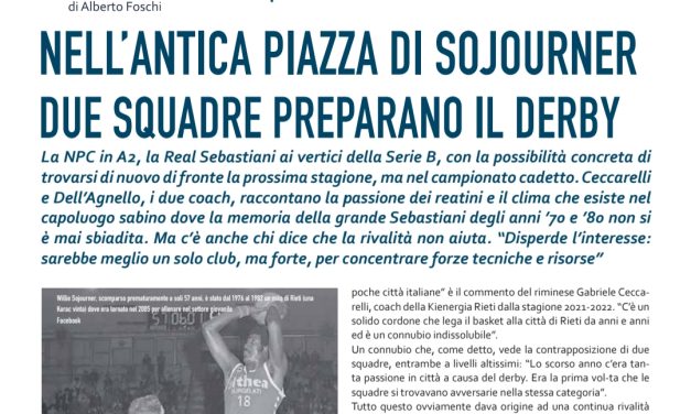 Su BM di marzo in edicola speciale Rieti: due squadre, una tradizione storica