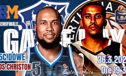 BM GameDay LBA/ Sassari-Tortona, sfida ad alta quota con Dowe e Christon tutto estro e talento – di Eugenio Petrillo