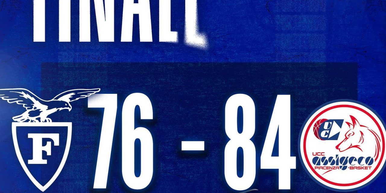 BM ON A2/ PRIMA IL SILENZIO, POI I FISCHI IN UN PALADOZZA CHE VEDE PIACENZA SPUNTARLA DOPO 45 MINUTI.