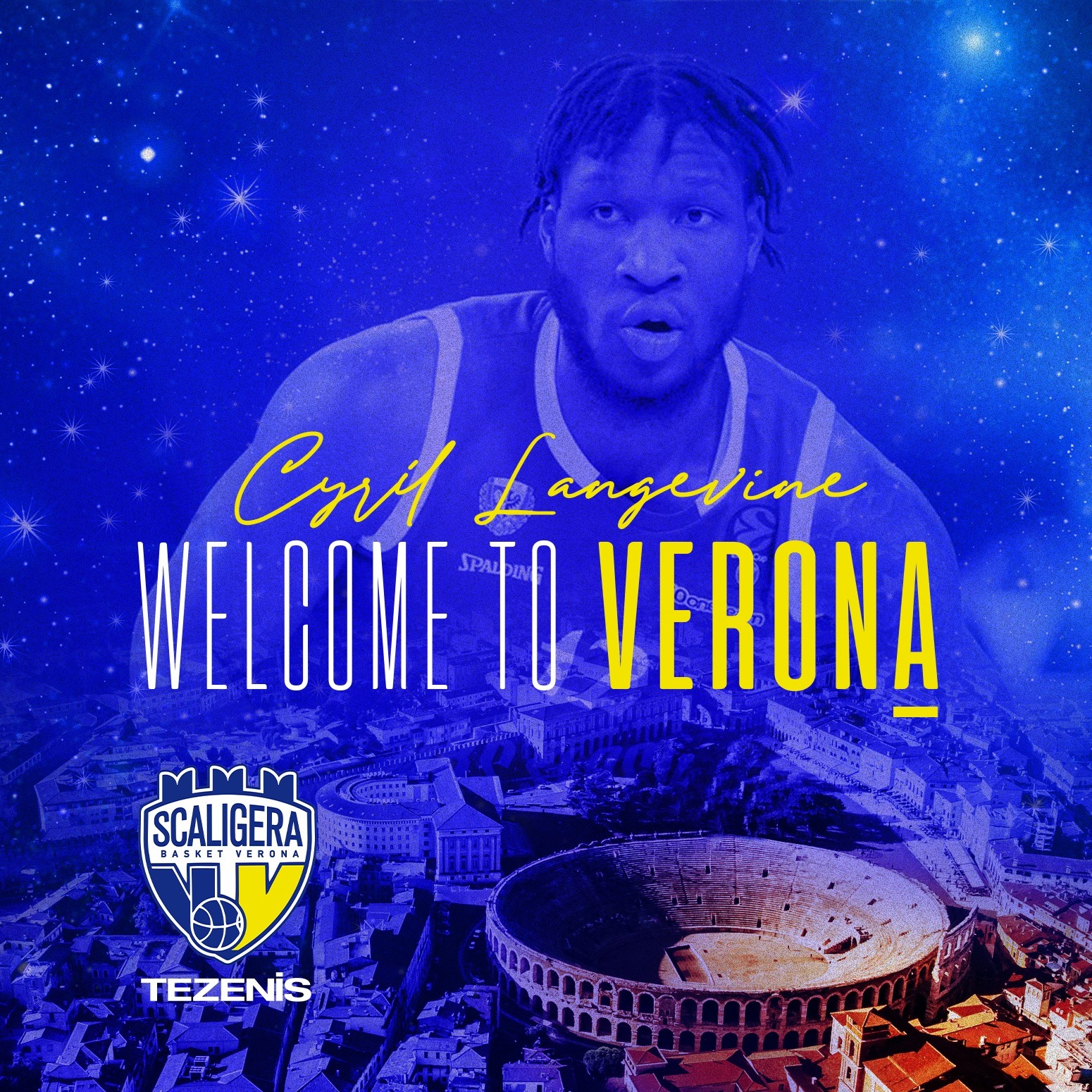 Verona, ingaggiato Cyril Langevine Basket Magazine