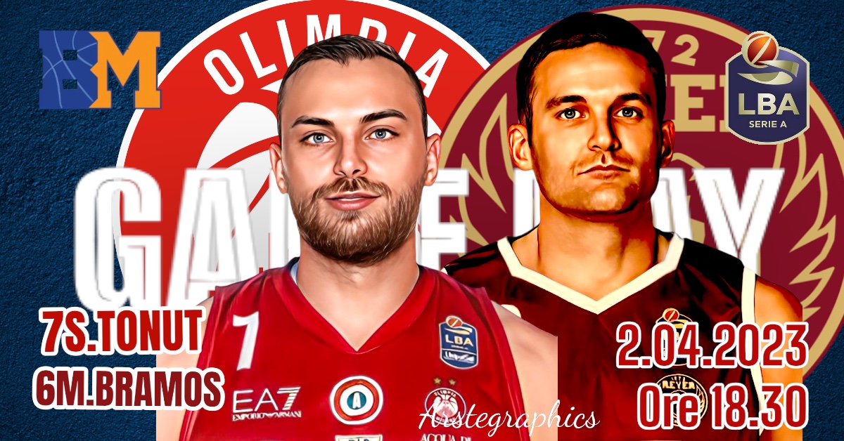 BM GameDay LBA/ Il big match Milano-Venezia: Tonut il grande ex sfida il suo passato e il vecchio compagno Bramos – di Eugenio Petrillo