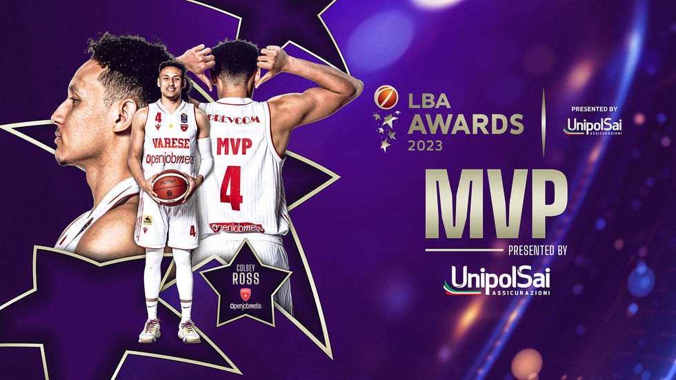 LBA Awards 2023: Colbey Ross è l’MVP e giocatore rivelazione, Marco Ramondino il miglior coach e Marco Belinelli si assicura i premi Best Ita e miglior sesto uomo