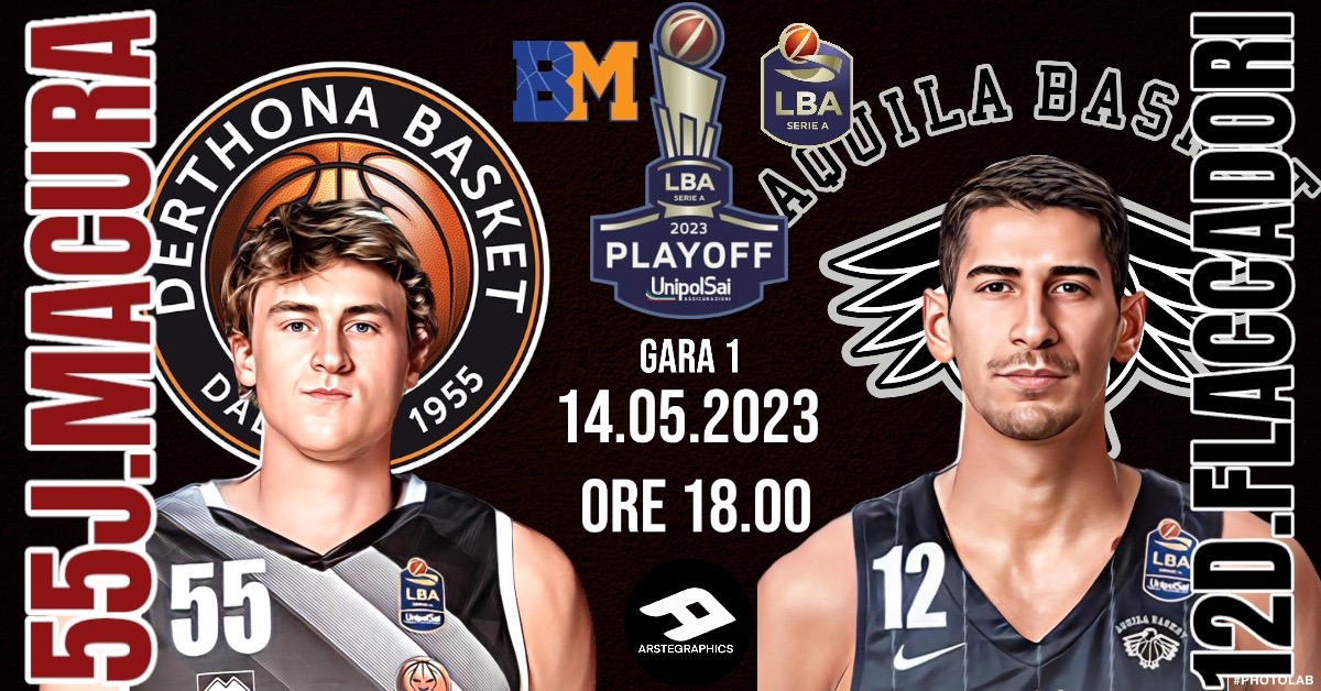 BM GAMEDAY LBA/ Al via la sfida dei playoff tra Tortona e Trento: sotto i riflettori il duello JP Macura- Diego Flaccadori – di Valerio Laurenti