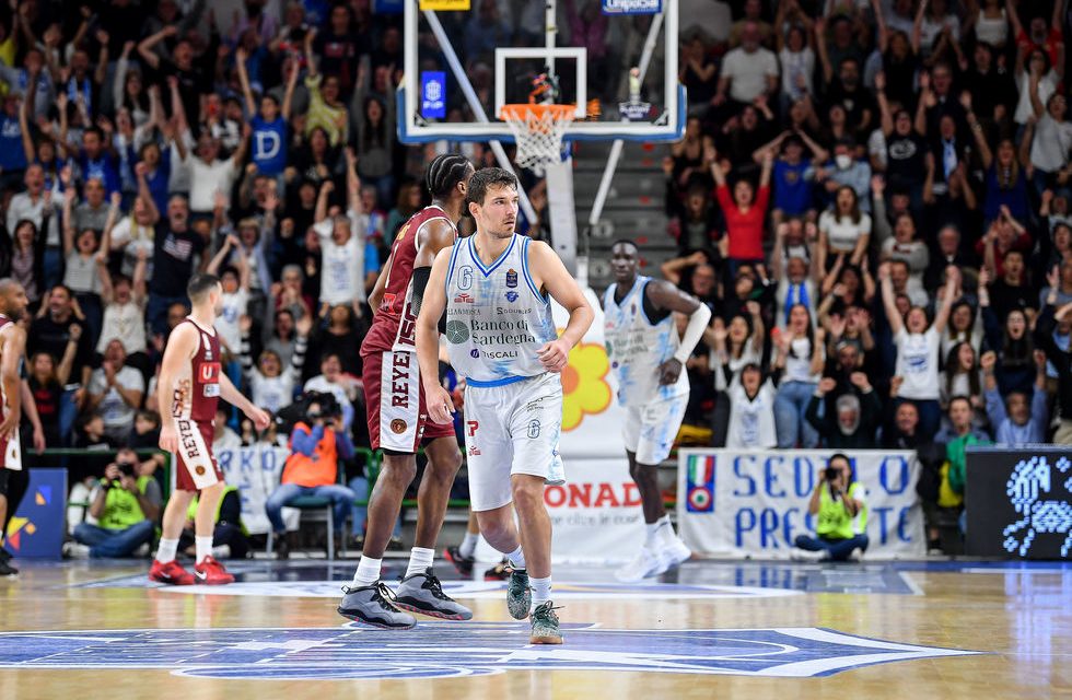 Sassari, nella decisiva gara 4 contro Venezia Filip Kruslin eguaglia il proprio “best” in serie A (22 punti)