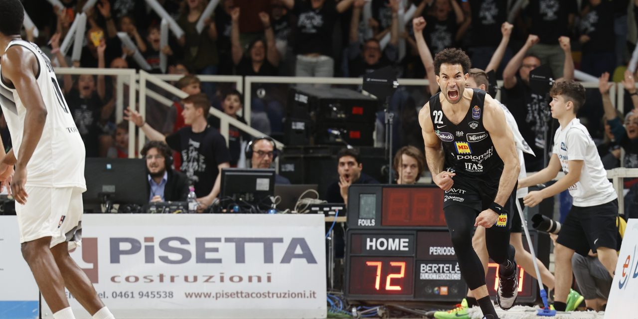 BM ON LBA SPECIALE PLAYOFF/ LE PAGELLE: TRENTO, FLACCADORI E SPAGNOLO LEADER, ATKINS E CRAWFORD “CLUTCH”. TORTONA, STAVOLTA CHRISTON E HARPER NON SONO ABBASTANZA – DI MASSIMO FURLANI