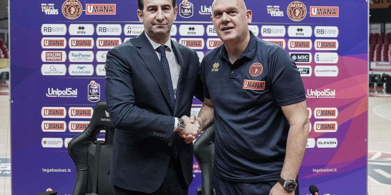 Venezia, rinnovato l’accordo con coach Neven Spahija