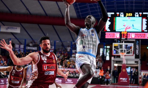 BM AWARDS/ MVP LBA 2023: OUSMANE DIOP VINCE IL CONCORSO PER LE PRIME DUE GARE DEI QUARTI DI FINALE. SECONDO MILOS TEODOSIC E TERZO LUIGI DATOME