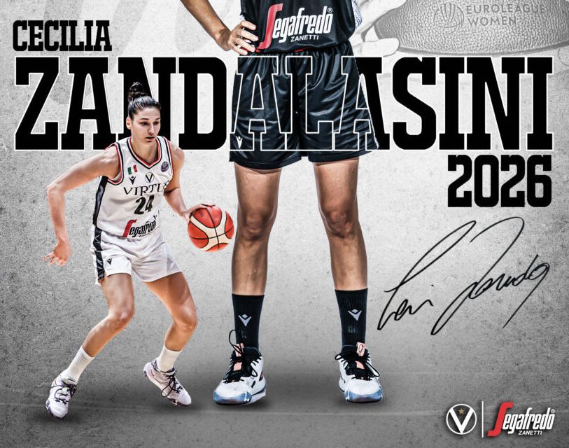Virtus Bologna femminile, ora è ufficiale: Cecilia Zandalasini in bianconero fino al 2026