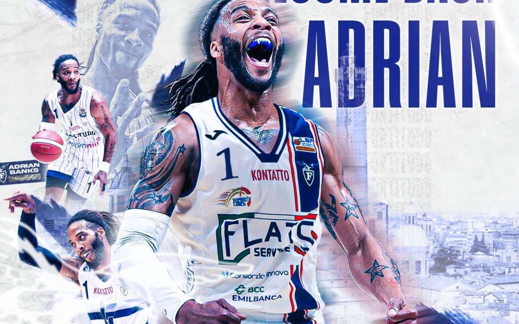 Ufficiale: Adrian Banks torna alla Fortitudo Bologna