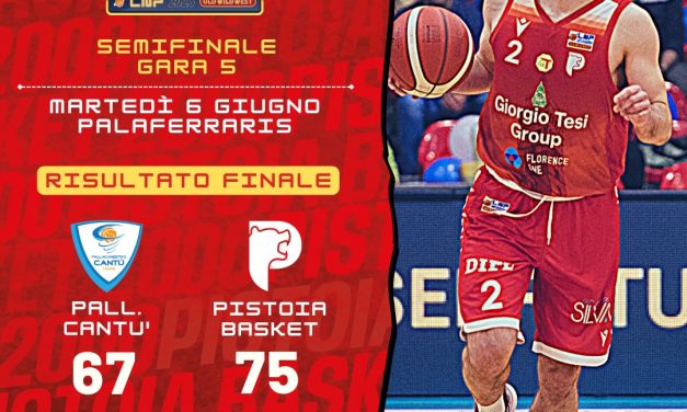 BM ON A2 SPECIALE PLAYOFF/ Pistoia è eroica, rimonta nell’ultimo quarto contro Cantù e si aggiudica la finale (67-75) – di Alessandro di Bari