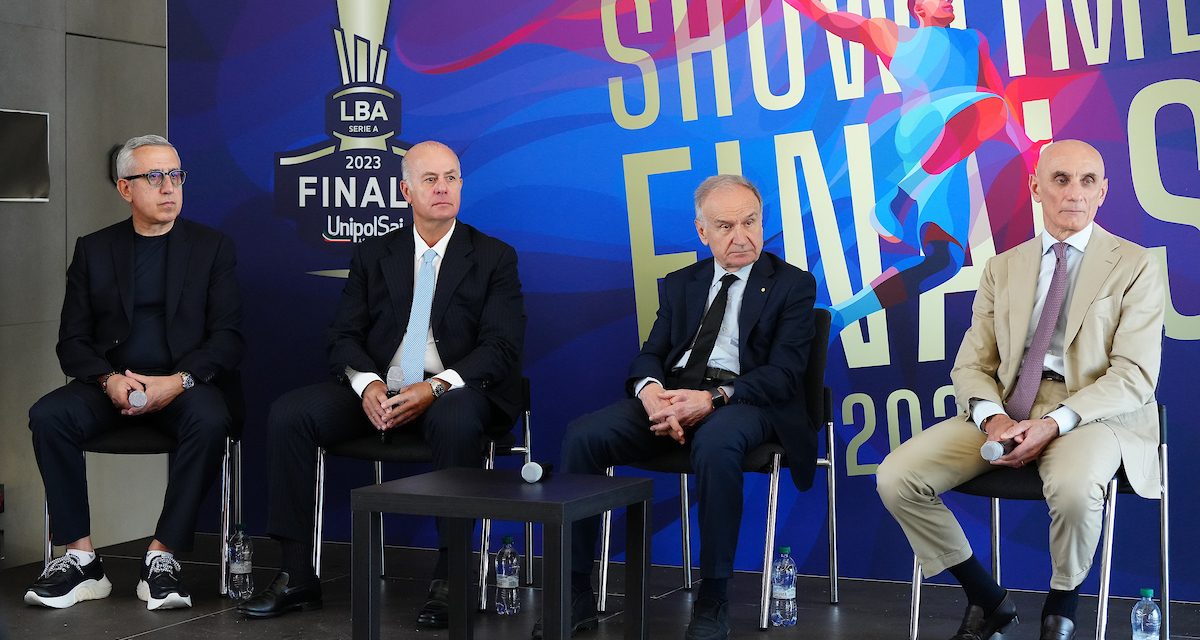 Presentazione finals LBA: Baraldi e Stavropoulos concordano: “Saranno sfide molto belle ed equilibrate”. E entrambi puntualizzano: ” Giochiamo per vincerle” – di Alessandro di Bari