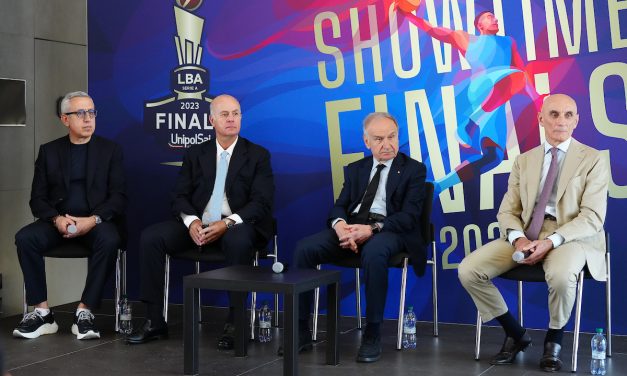 Presentazione finals LBA: Baraldi e Stavropoulos concordano: “Saranno sfide molto belle ed equilibrate”. E entrambi puntualizzano: ” Giochiamo per vincerle” – di Alessandro di Bari