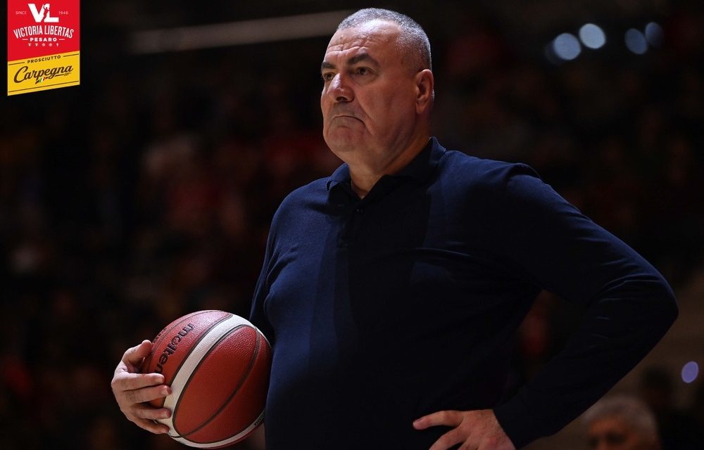 La Carpegna Prosciutto Basket Pesaro ringrazia e saluta Coach Jasmin Repesa