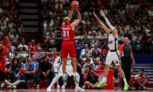 SPECIALE BM / GAMEDAY LBA FINALS, IL  DOPO GARA 2 – MILANO L’HA VINTA CON LA DIFESA E CON UNO SHIELDS SUPERLATIVO. BENE L’APPROCCIO VIRTUS, MA PESANO I LIBERI SBAGLIATI NEL FINALE – DI VALERIO LAURENTI