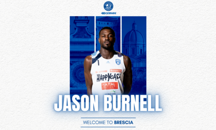 JASON BURNELL RESTA IN ITALIA: ACCORDO CON LA GERMANI FINO AL 2025