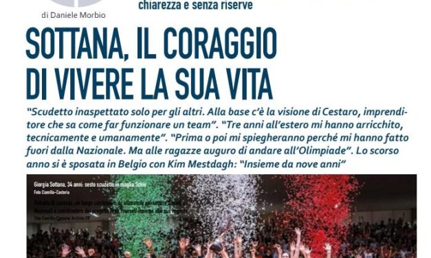 SU BASKET MAGAZINE APPENA USCITO IN EDICOLA, L’ENNESIMO TITOLO DI SCHIO E INTERVISTA A GIORGIA SOTTANA: TUTTI I SUOI TRIONFI, L’AMARO ADDIO AZZURRO E IL SUO COMING OUT
