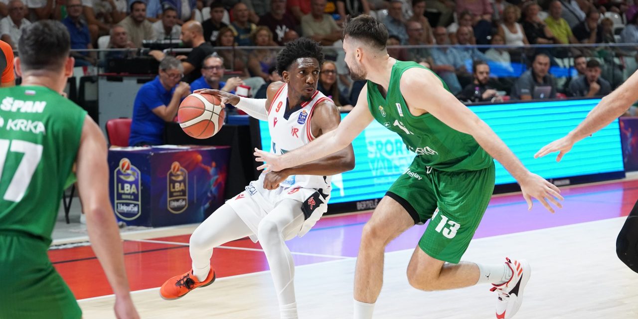 Reggio Emilia travolge il Krka Nove Mesto (102-76) nel trofeo Sport Valley