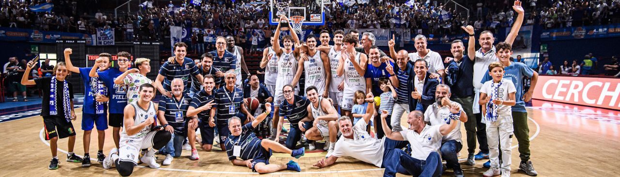 BM ON SUPERCOPPA LNP/ Serie B: La Pielle Livorno si laurea campione, sconfitta Ruvo di Puglia 88-78 in finale