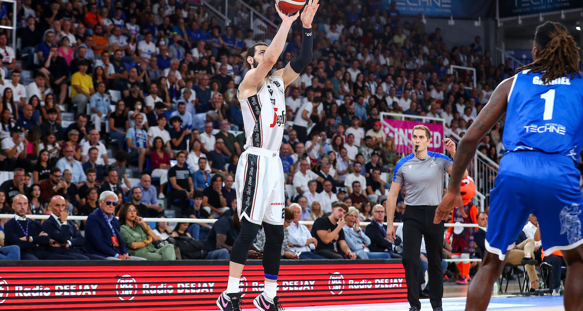 BM ON SUPERCOPPA/ LE PAGELLE: SHENGELIA REGALA ALLA VIRTUS IL PRIMO TROFEO STAGIONALE, MICKEY DOMINA SOTTO CANESTRO, INCISIVO ANCHE CORDINIER. SI SALVANO BILAN E DELLA VALLE NELLE FILA DI BRESCIA – DI VALERIO LAURENTI