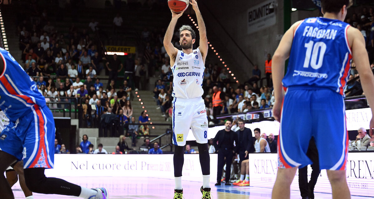 GERMANI BRESCIA, AMEDEO DELLA VALLE SUPERA QUOTA 3.500 PUNTI SEGNATI IN SERIE A: “UN BEL TRAGUARDO, ORA VOGLIO RAGGIUNGERE I 4.000 CON QUESTA MAGLIA”