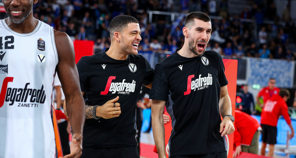 Virtus Bologna, Ognjen Dobric verso il recupero per il match con lo Zalgiris. Lundberg tra i papabili esclusi