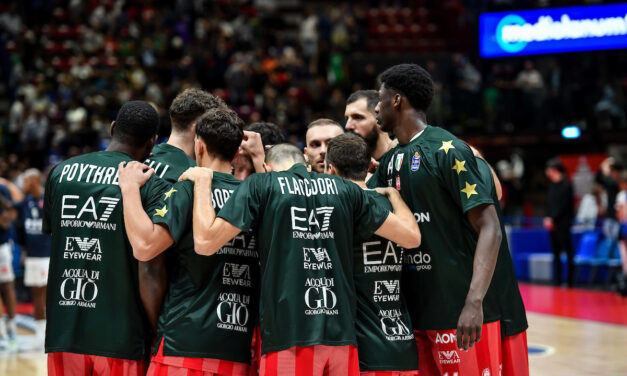 BM ON LBA/ LE PAGELLE: UNA PARTENZA IN SALITA PER L’OLIMPIA MA POI TONUT E KAMAGATE SUONANO LA CARICA  – di GIANFRANCO PEZZOLATO
