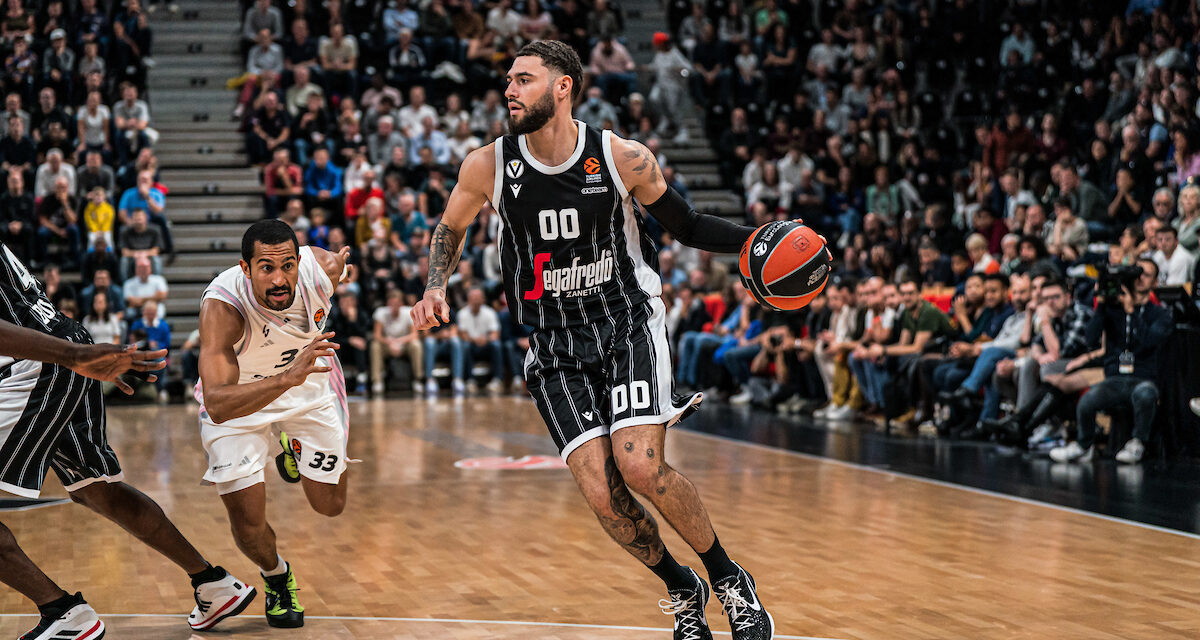 BM DA EUROLEAGUE/ POST MATCH – VIRTUS, PARLA L’MVP CORDINIER: “C’È MOLTO DA MIGLIORARE, MA PORTIAMO A CASA UNA BELLA VITTORIA IN TRASFERTA”