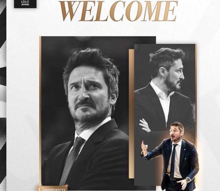 ORA È UFFICIALE: GIANMARCO POZZECCO È IL NUOVO ALLENATORE DELL’ASVEL