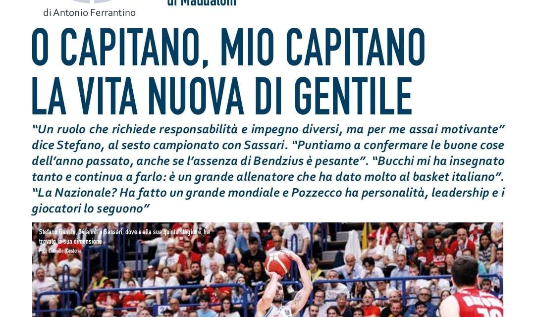 SU BM 92 APPENA USCITO IN EDICOLA, CAPITANO O MIO CAPITANO: STEFANO GENTILE RACCONTA L’ EREDITÀ RICEVUTA DA JACK DEVECCHI A SASSARI