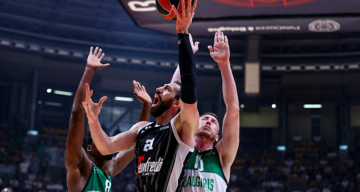 BM DA EUROLEAGUE/ LE PAGELLE – VIRTUS, SHENGELIA E MICKEY SUPER. SPENTI HACKETT E BELINELLI. ZALGIRIS, EVANS MVP – DI EUGENIO PETRILLO