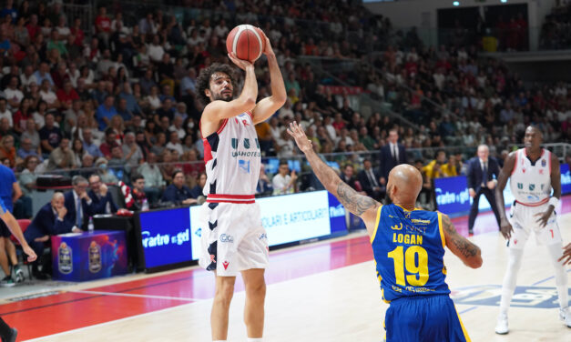 BM ON LBA/ Reggio Emilia prosegue la stagione in grande stile nella sua prima partita in casa contro la Givova Scafati (85-77) – DI MARIA FEDERICA TROMELLINI