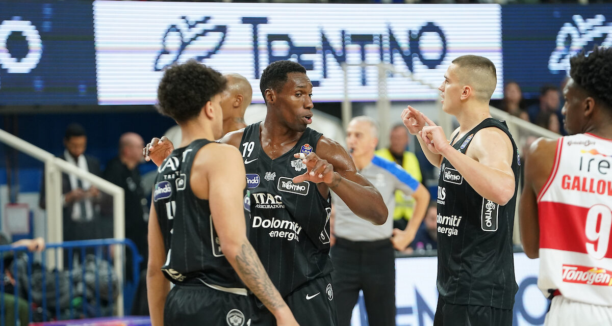 BM ON LBA/Il punto Trento: contro Sassari è caccia al “settebello” per continuare a sognare – Di Massimo Furlani