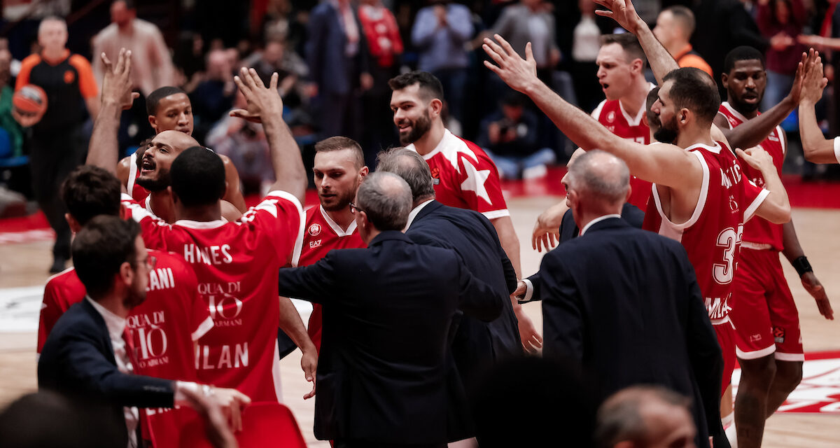 BM DA EUROLEAGUE/IL PUNTO OLIMPIA MILANO: A BELGRADO SARA’ DURA MA MILANO CERCA LA SERATA VINCENTE – di GIANFRANCO PEZZOLATO
