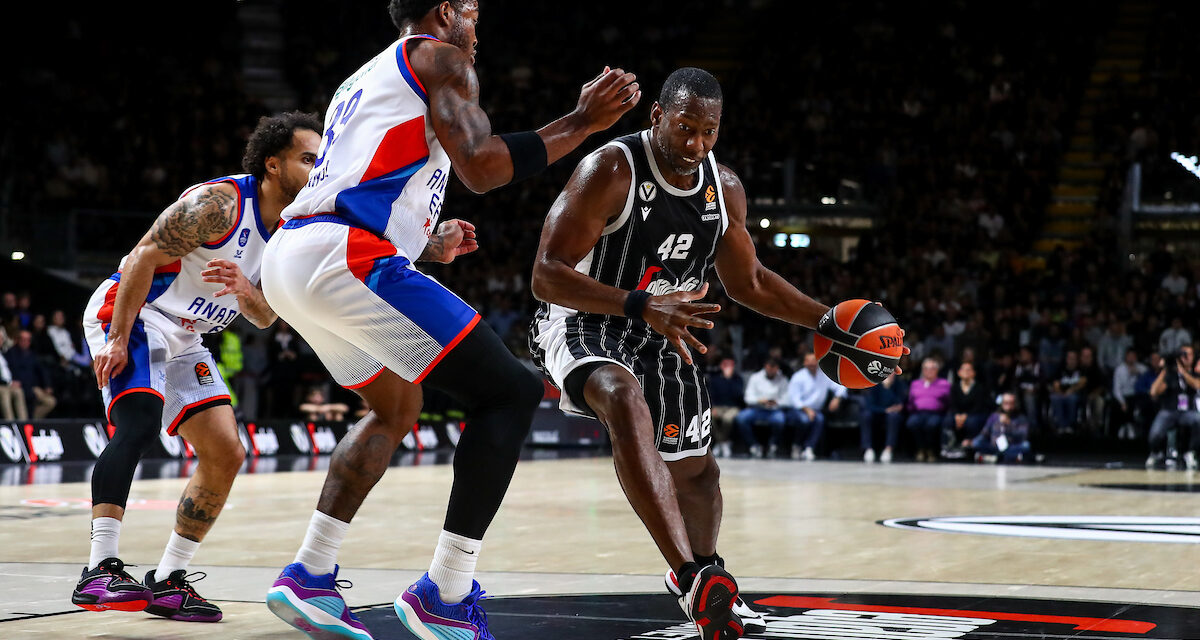 BM DA EUROLEAGUE/ POST MATCH – Virtus, Dunston: “Mi sono concentrato sulle piccole cose”. Shengelia: “Abbiamo fatto un ottimo lavoro di squadra”