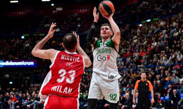 BM DA EUROLEAGUE/ AL FORUM FESTEGGIA SOLO LO ZALGIRIS, PER L’OLIMPIA UN ALTRA SCONFITTA – di GIANFRANCO PEZZOLATO