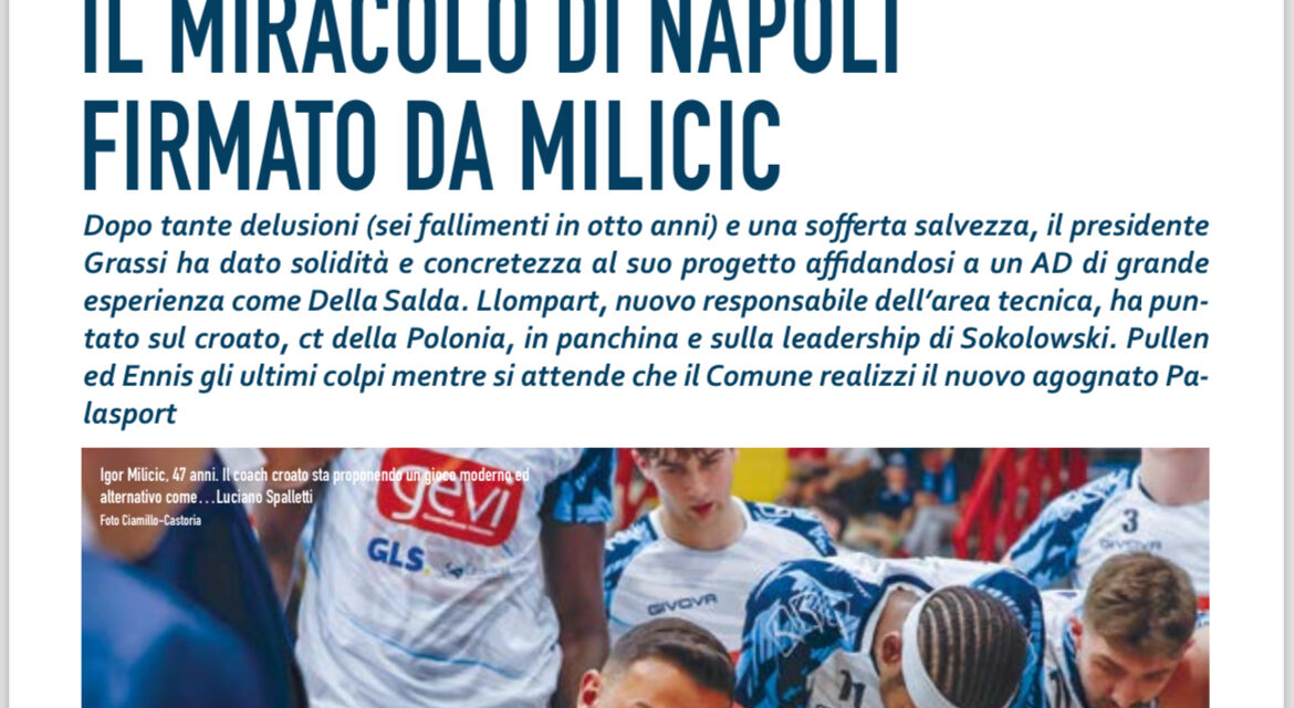 SU BM DI NOVEMBRE IN EDICOLA LA STORIA DEL MESE: NAPOLI SOGNA ED È DI NUOVO CITTÀ DI BASKET, NON PIÙ SOLO CALCIO.  UN GRANDE REPORTAGE DI ELIO DE FALCO,PENNA PARTENOPEA DOC