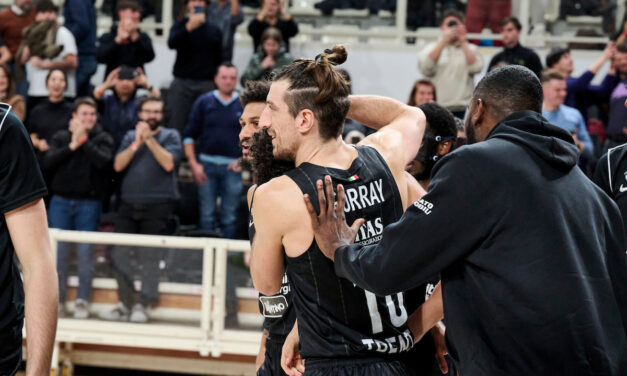 BM DA EUROCUP/Ellis è ancora l’eroe europeo dell’Aquila: un canestro sulla sirena del britannico regala a Trento un pesante successo sull’Aris (69-67) – Di Massimo Furlani