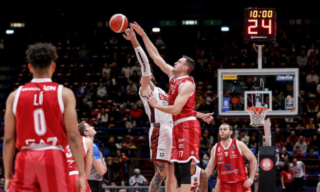 BM GAMEDAY LBA/L’OLIMPIA MILANO MANDA UN SEGNALE FORTE AL CAMPIONATO  – di GIANFRANCO PEZZOLATO