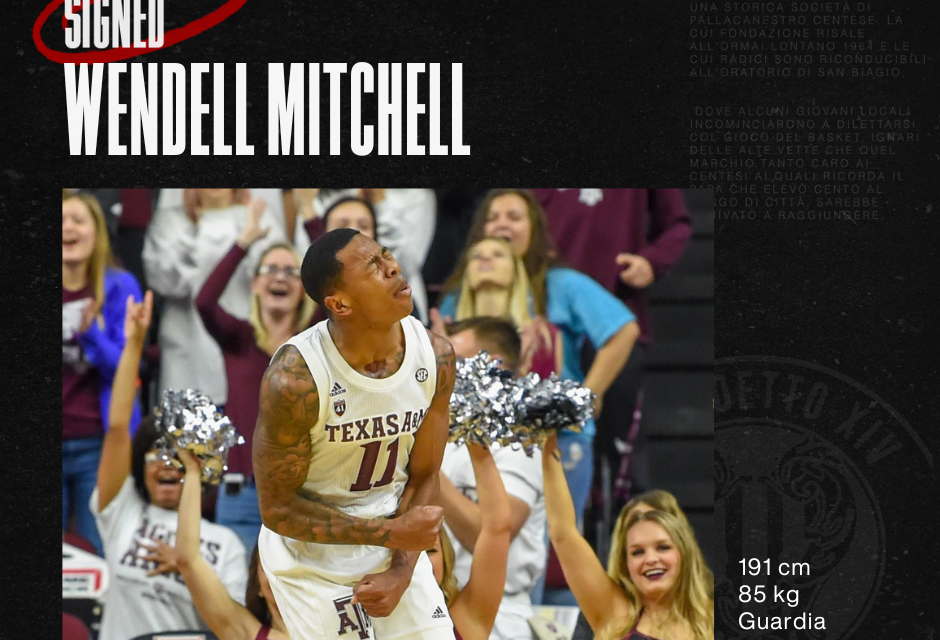 Serie A2: Luiss Roma ingaggiato Ty Sabin, Cento si rafforza con l’arrivo di Wendell Mitchell