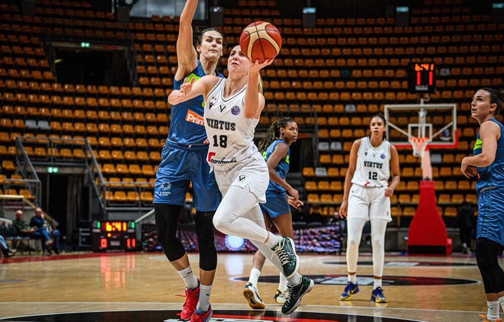 BM DA EUROLEAGUE WOMEN/ TROPPA PRAGA PER QUESTA VIRTUS BOLOGNA: AL PALADOZZA FINISCE 90-69 – di EUGENIO PETRILLO