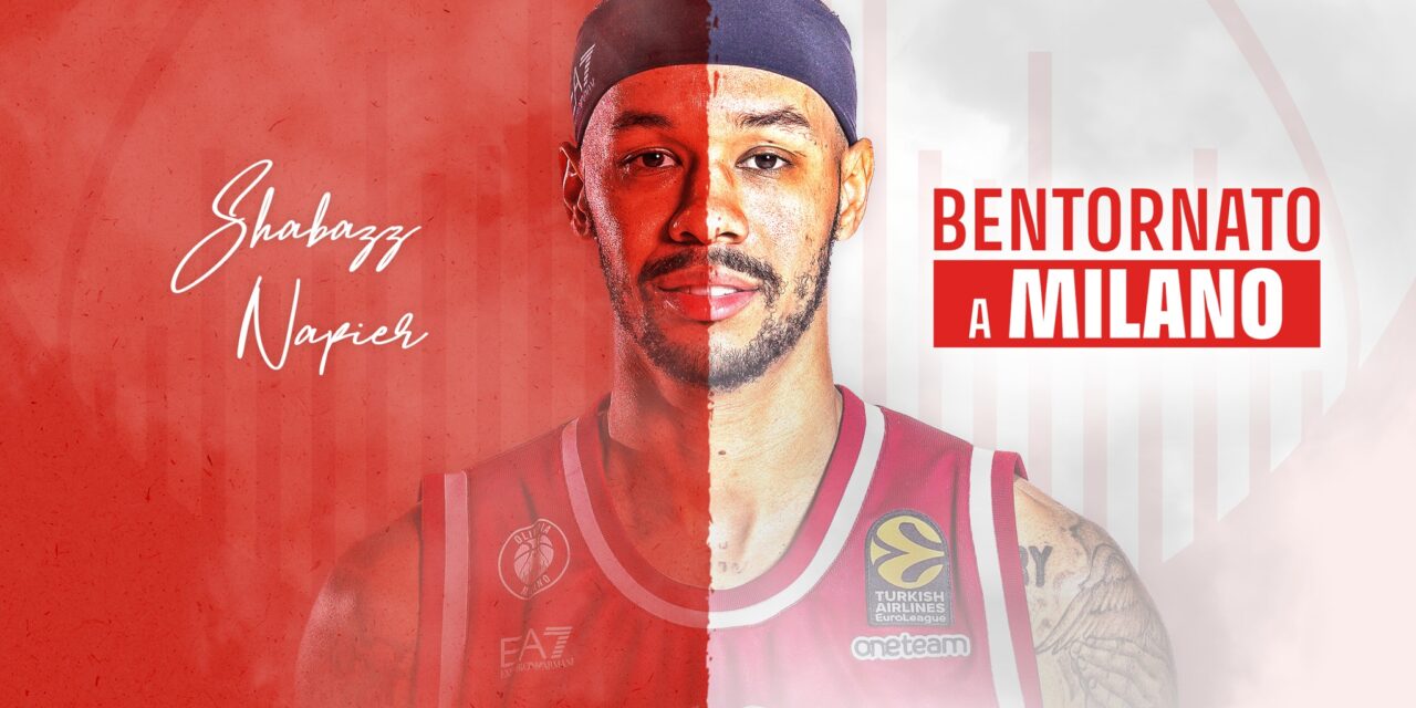 Shabazz Napier torna all’Olimpia Milano