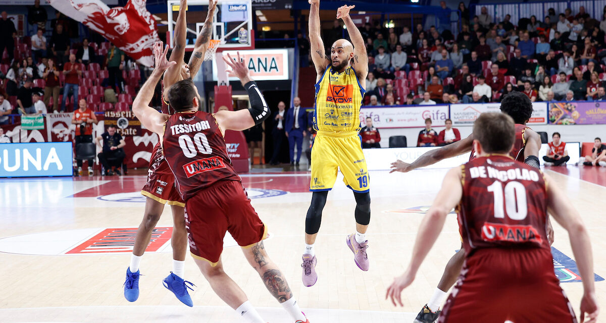 GIVOVA SCAFATI, NELLA SCONFITTA DI VENEZIA DAVID LOGAN HA RAGGIUNTO QUOTA 3500 PUNTI SEGNATI IN SERIE A