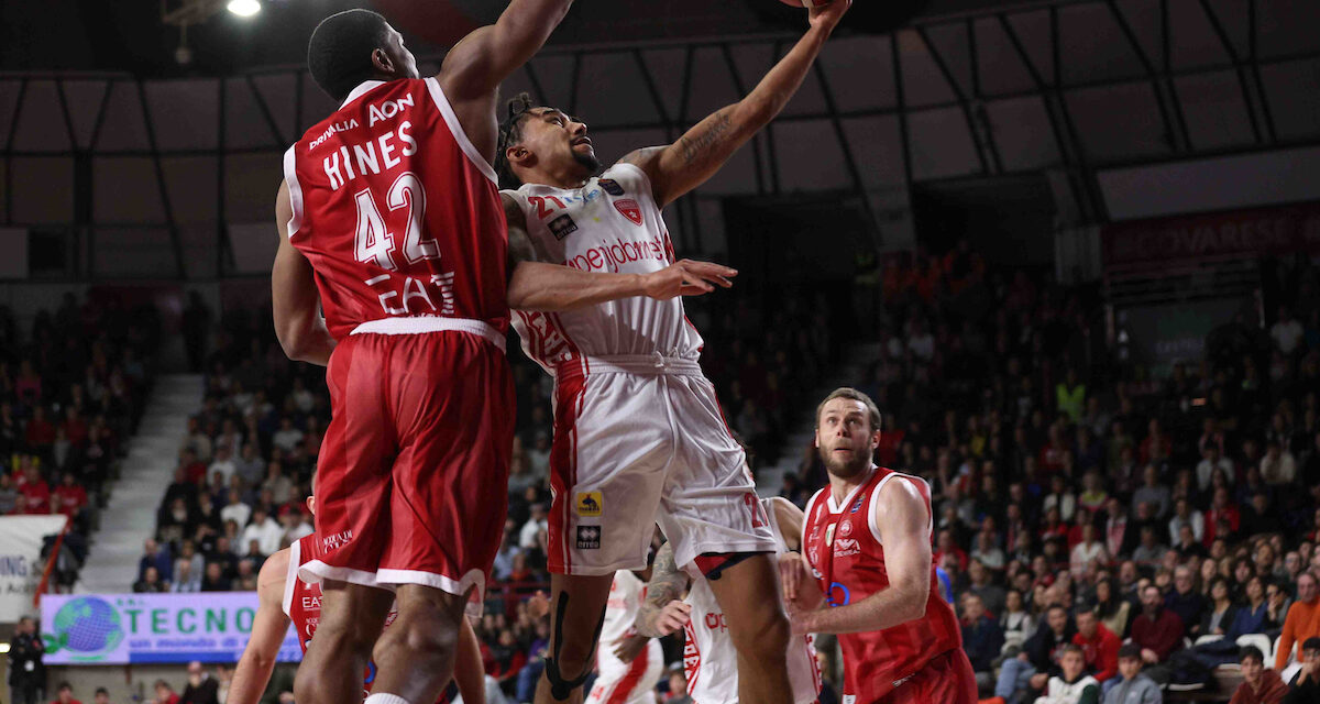 FOCUS BM/ IL MOMENTO DEL WEEKEND: SHIELDS E HINES DECISIVI PER LA VITTORIA DI MILANO NEL DERBY – DI ALESSIO APICELLA