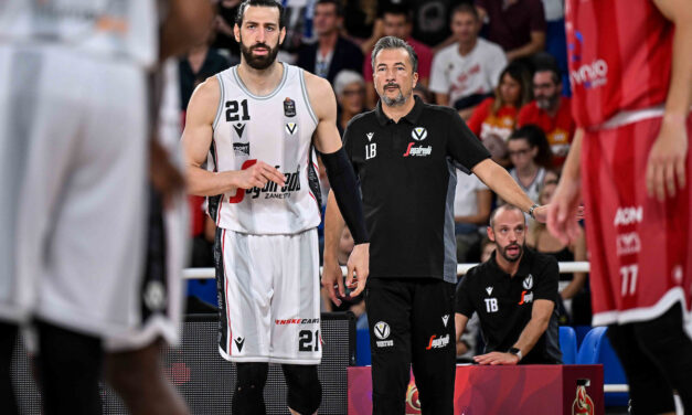 Virtus Bologna, Banchi: “Chiudiamo il girone d’andata di EuroLeague con una gara certamente impegnativa”. Shengelia: “A Belgrado con il Partizan ogni possesso è importante”