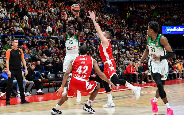 BM DA Euroleague/ Le pagelle: Nunn e Sloukas trascinano il Panathinaikos alla vittoria, brilla anche Lessort. Shields e Melli non salvano Milano – di Valerio Laurenti