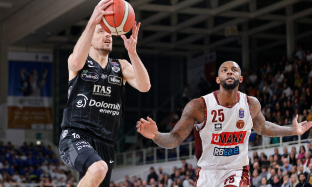 BM ON LBA/Capolavoro Aquila Basket, Venezia crolla a Trento (106-79) sotto i colpi di Hubb e Forray – Di Massimo Furlani