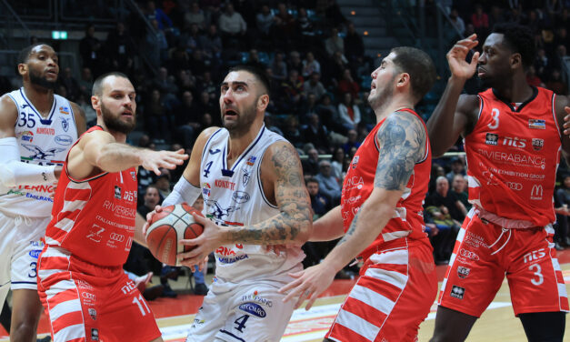 BM ANTEPRIMA A2/ SEDICESIMA GIORNATA: FORTITUDO-TRIESTE E CANTU’-TRAPANI I BIG MATCH PER LA VETTA – DI ALESSIO APICELLA