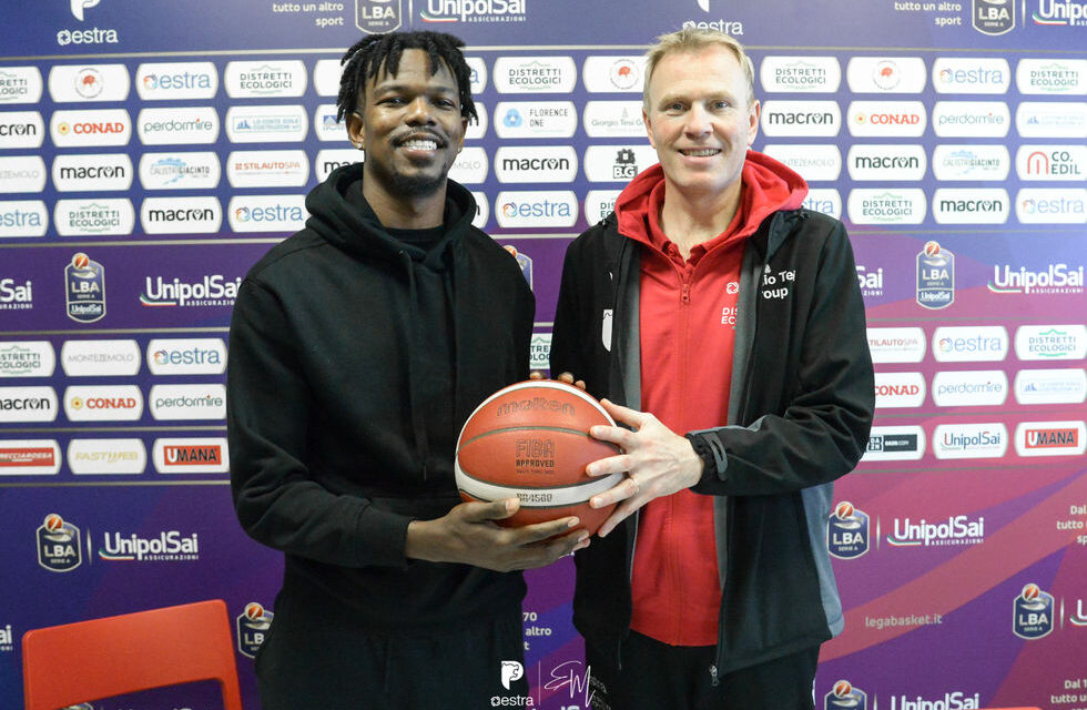 PISTOIA, PRESENTATO GERRY BLAKES: “FISICITÀ, ESPERIENZA E POSITIVITÀ LE MIE CARATTERISTICHE PRINCIPALI”